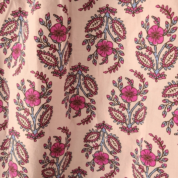 Crewcuts Puff Sleeve Block Print Top - Picture 4 of 5